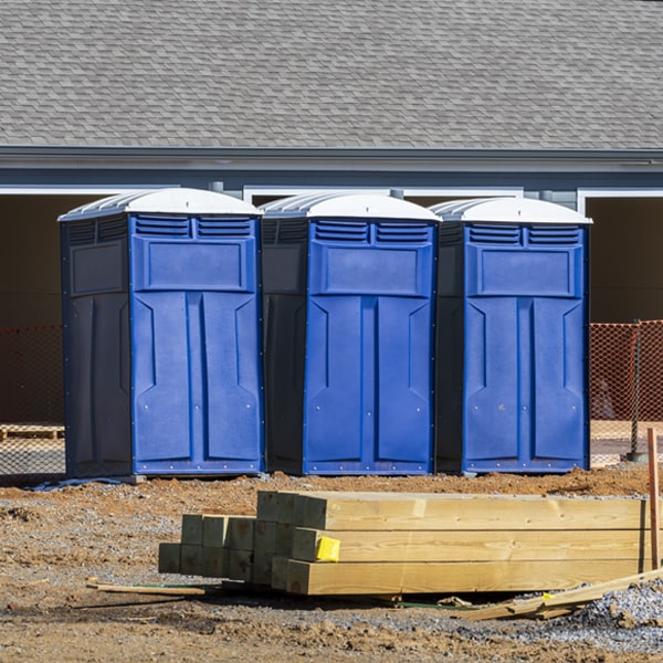 how do you dispose of waste after the porta potties have been emptied in Lakeview